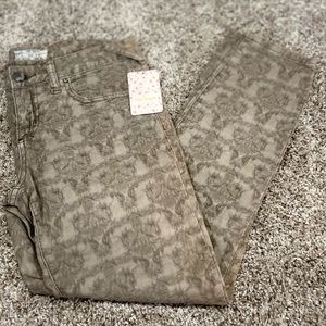 Free People Textured Jeans